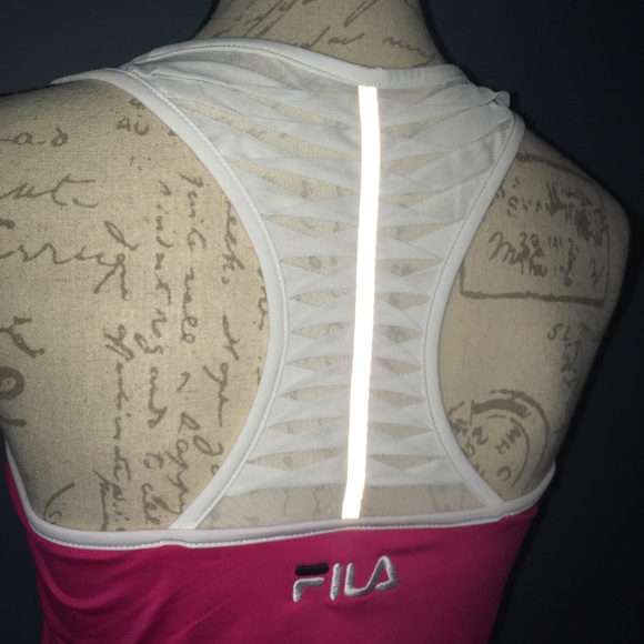NWOT Fila Sweetspot Mesh Back Tennis Tank Pink S - Picture 8 of 14